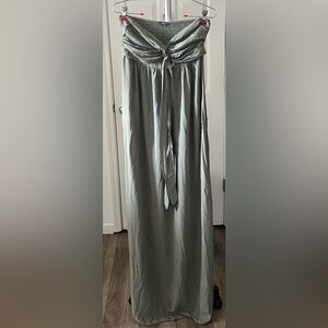 Blue Sand Made in Italy Olive Strapless Maxi Dress S/M